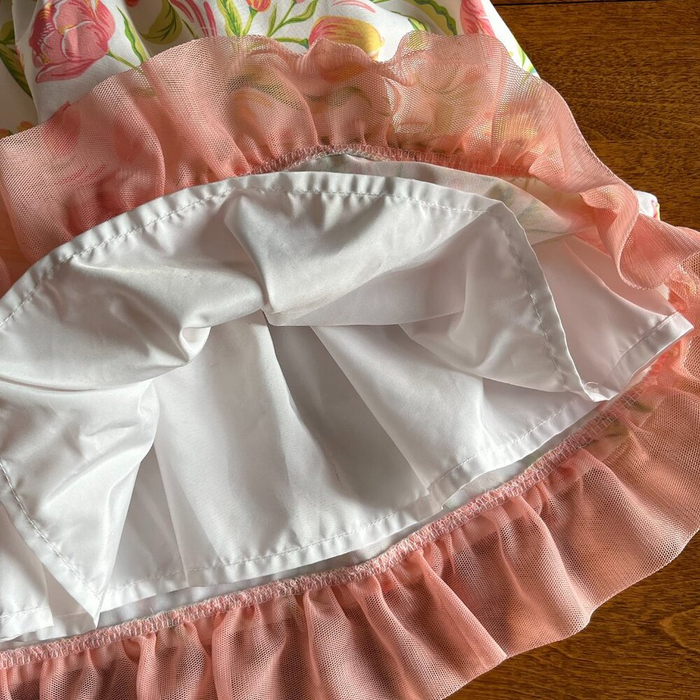 Tahari tulip bow dress 3T - Picture 10 of 11